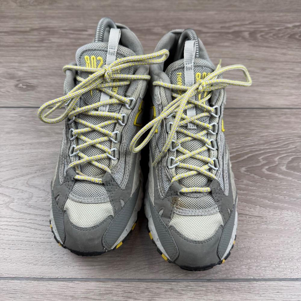 New Balance Womens 802 All Terrain Trail Running Shoes Grey Yellow Size 8 - Picture 2 of 8